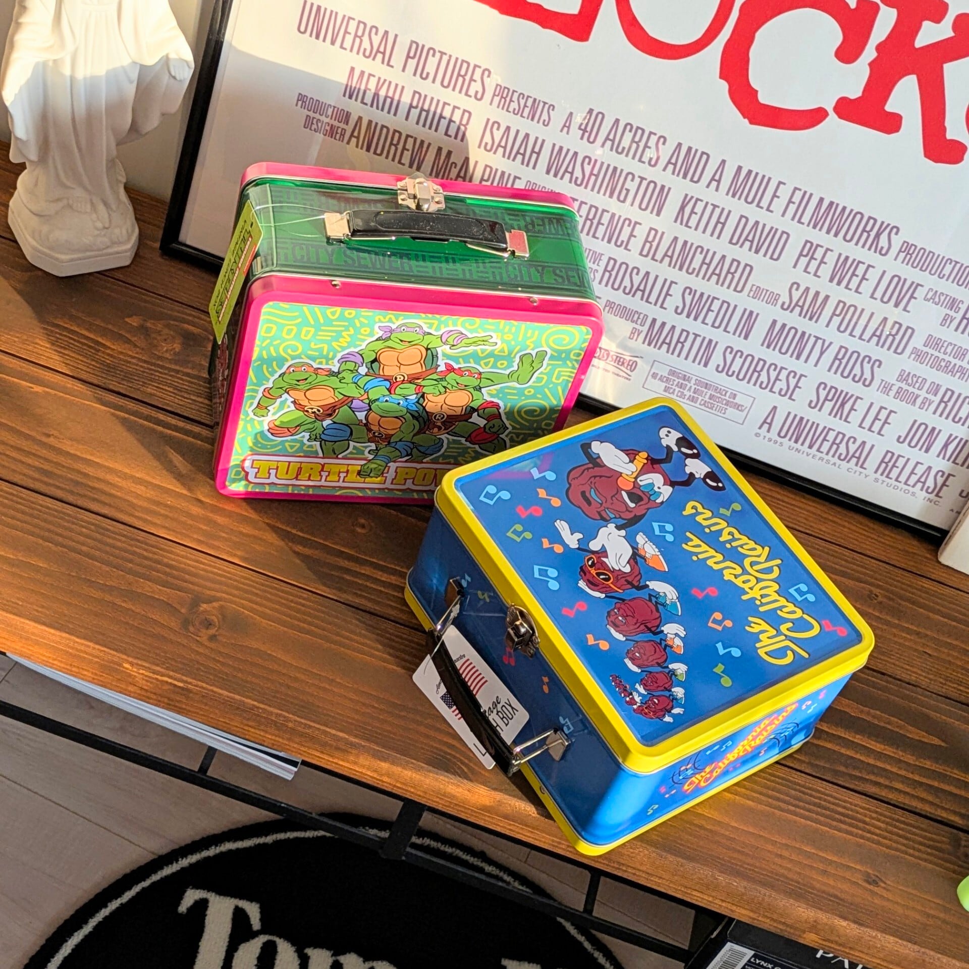 【 California Raisins( カリフォルニアレーズン ) 】VINTAGE LUNCH BOX / ランチボックス / ブリキ缶 〚アメリカン雑貨 アメトイ〛