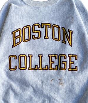 Vintage 90s Champion reverse weave sweatshirt -BOSTON COLLEGE-