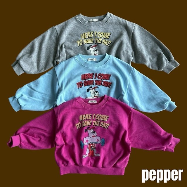 【取寄/韓国直送】PEPPER  26/AU ダンベルMTM｜秋服｜韓国子供服