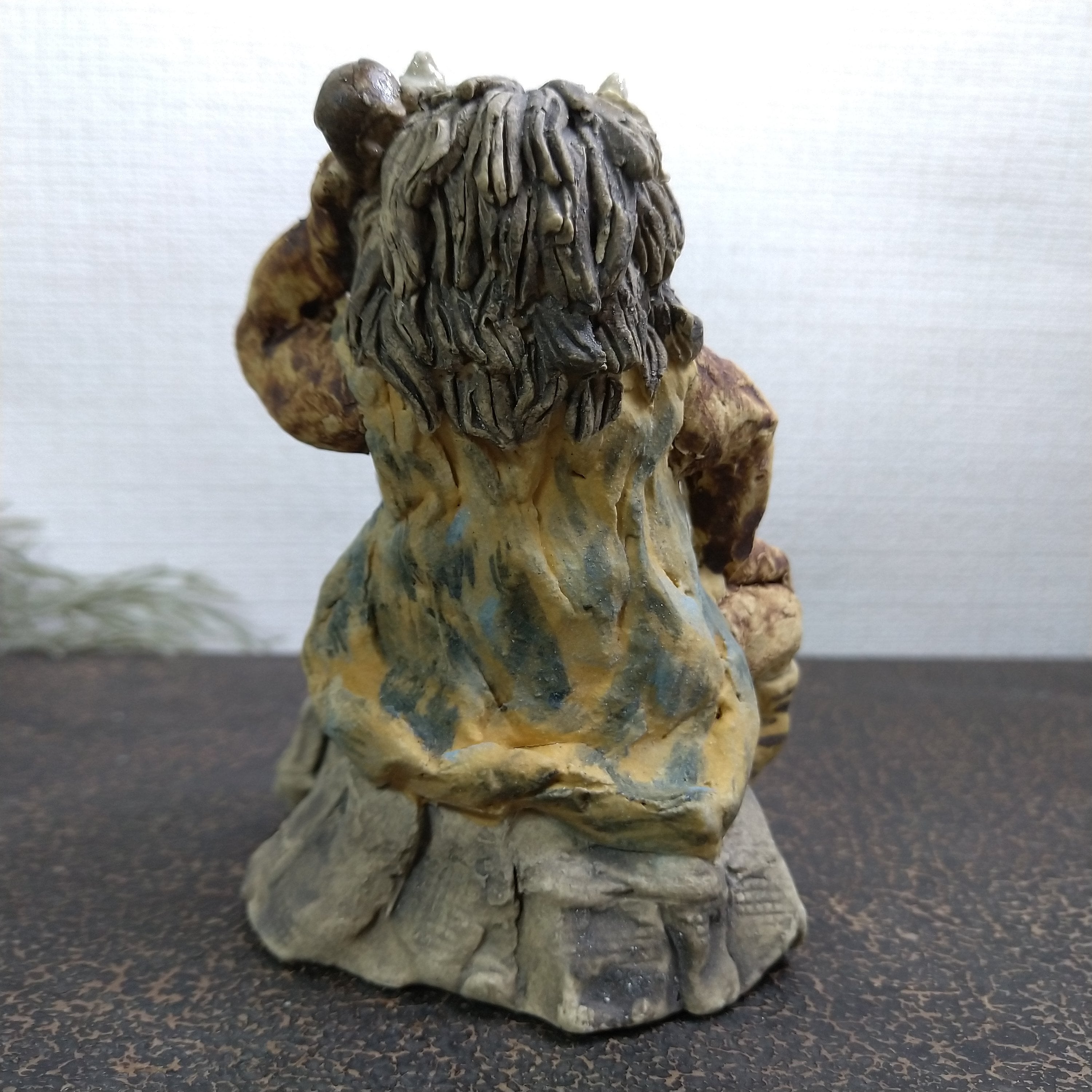 鬼に金棒 | 陶人形作家 にしだみき