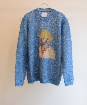 Kota Gushiken/KGSS23-K05 Summer Van Gogh L/S (BLUE)