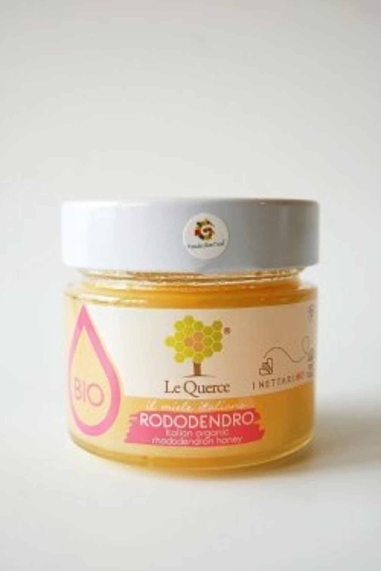 レ・クエルチェ はちみつ シャクナゲ（200g）ピエモンテ州【ハイマウンテンハニー（高山蜂蜜）】