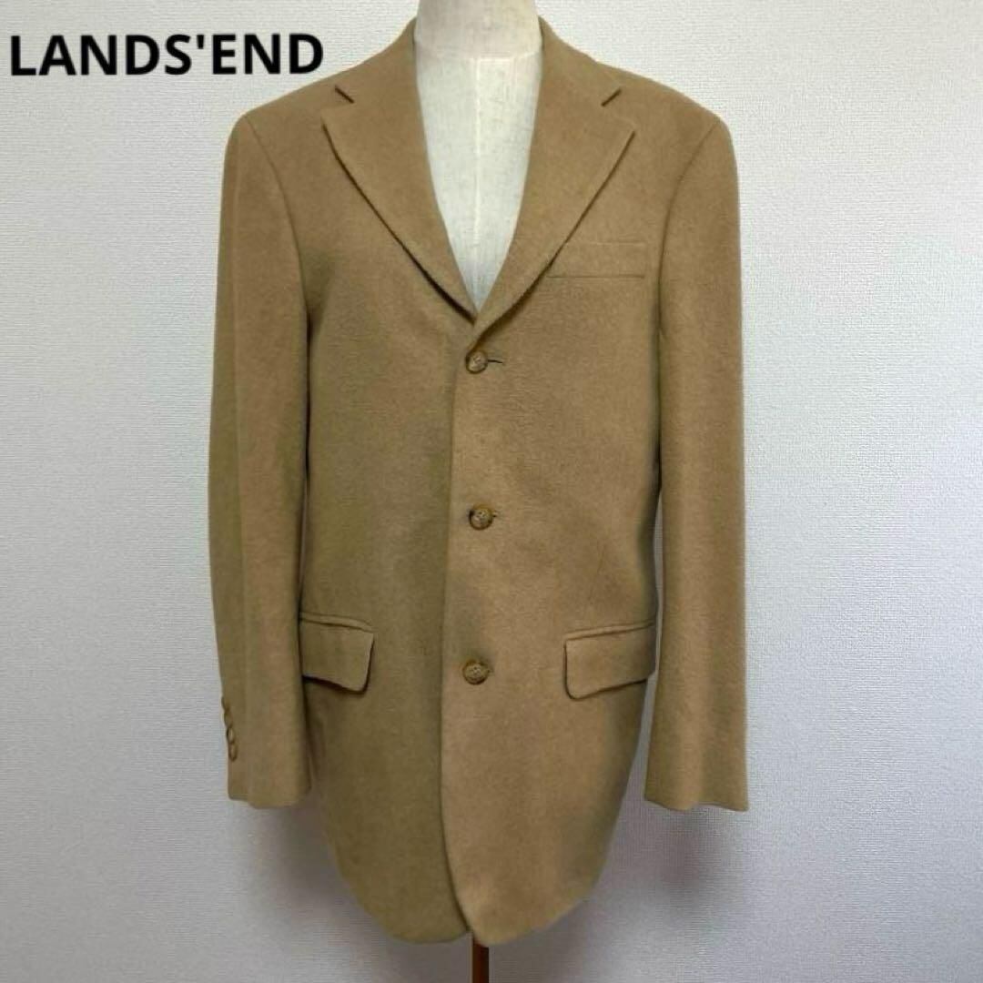 良品▽Dunhill ダンヒル カシミヤ100％ 比翼仕立て チェスターコート