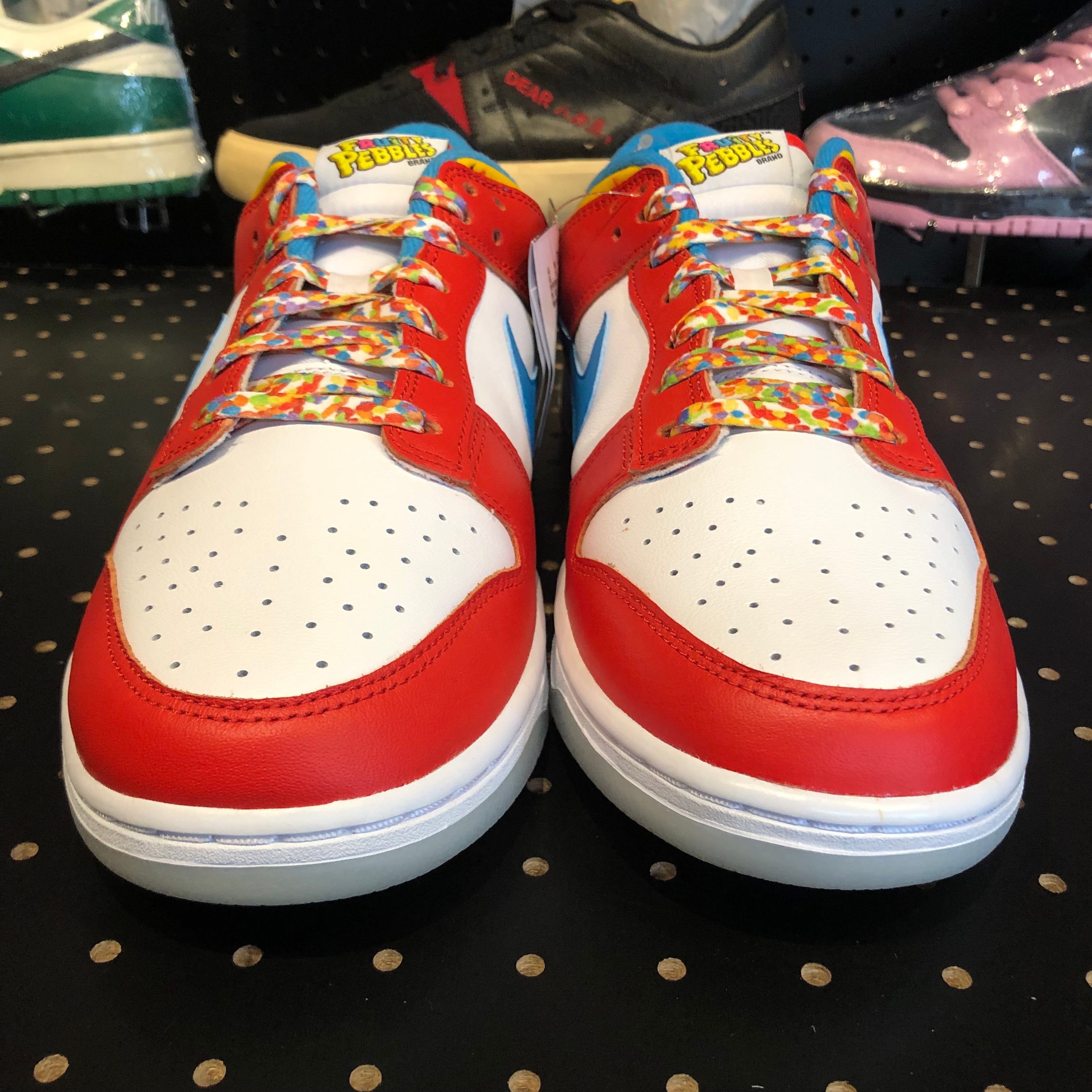 FRUiTY PEBBLES™ × Nike Dunk Low QS 