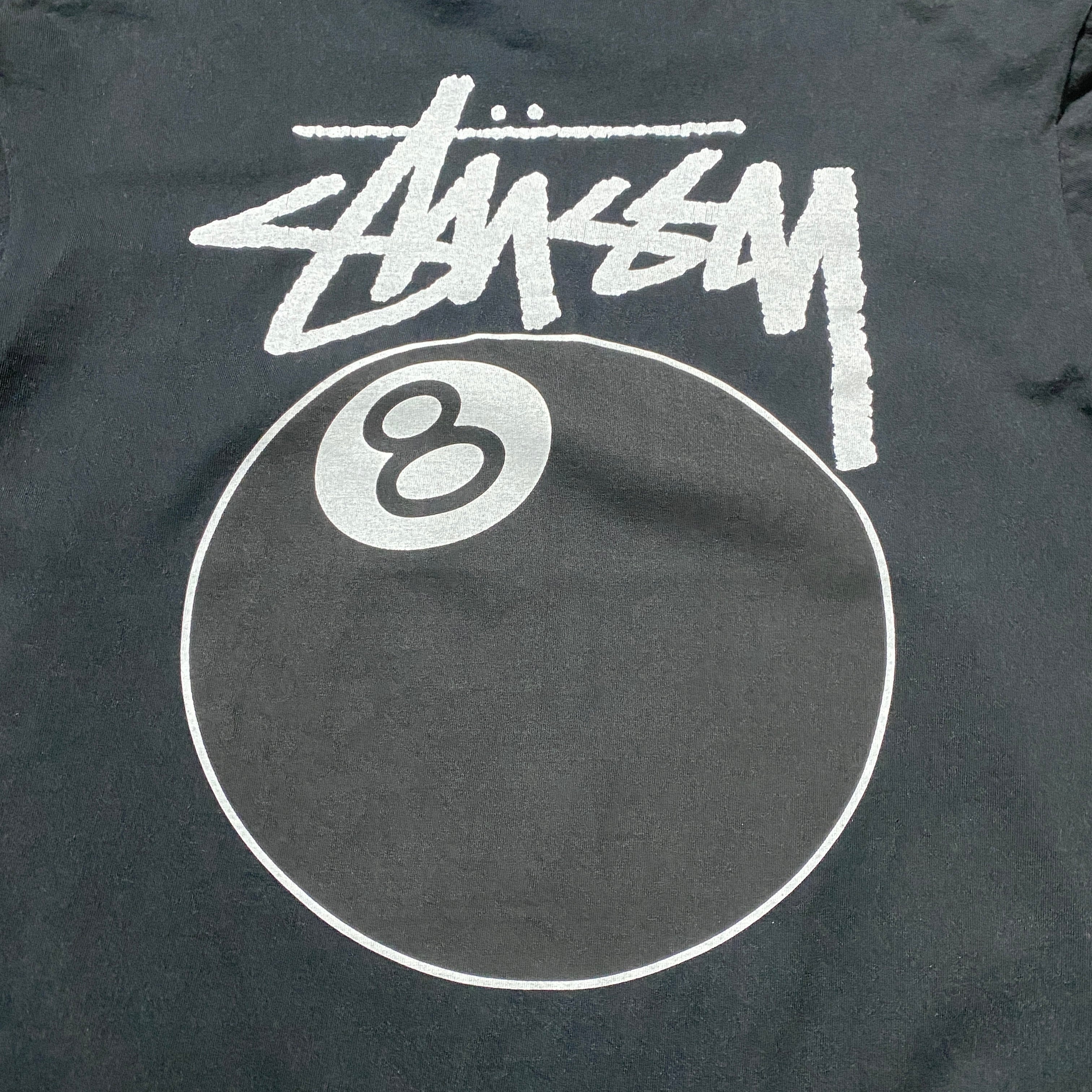 stussy ステューシー 8ボール エイトボール バックプリント ボックス