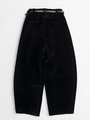 【26AW | WOMEN】PRANK PROJECT プランクプロジェクト / パンツ / Velvet Barrel Pants　31262465610