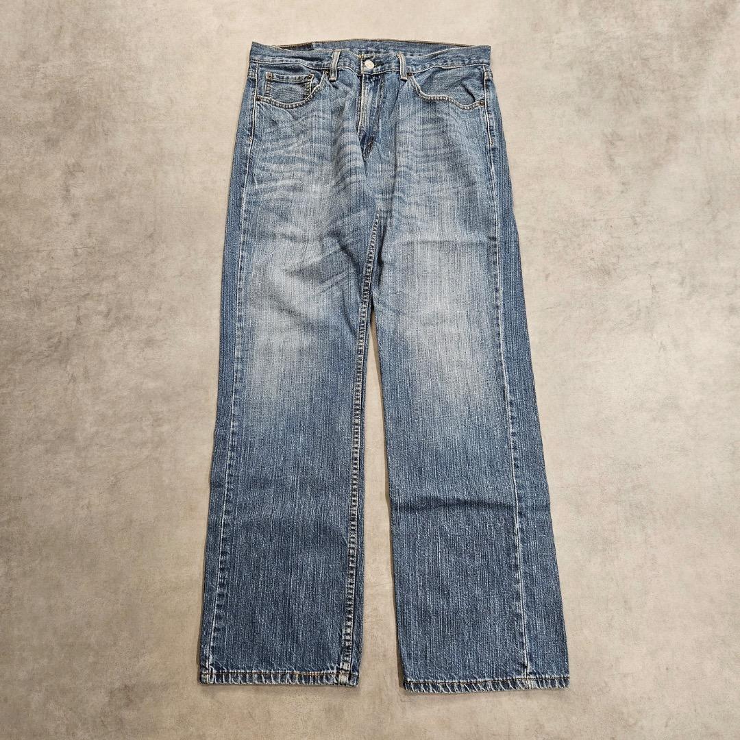 リーバイス559 Levis W33 ブルーデニム 青 ヒゲ 古着 17150