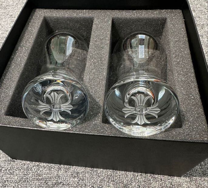 極美品 Baccarat バカラ クリスタル ペーパーウェイト クロムハーツ CHROME HEARTS クロムハーツ × Baccarat バカラ コラボ