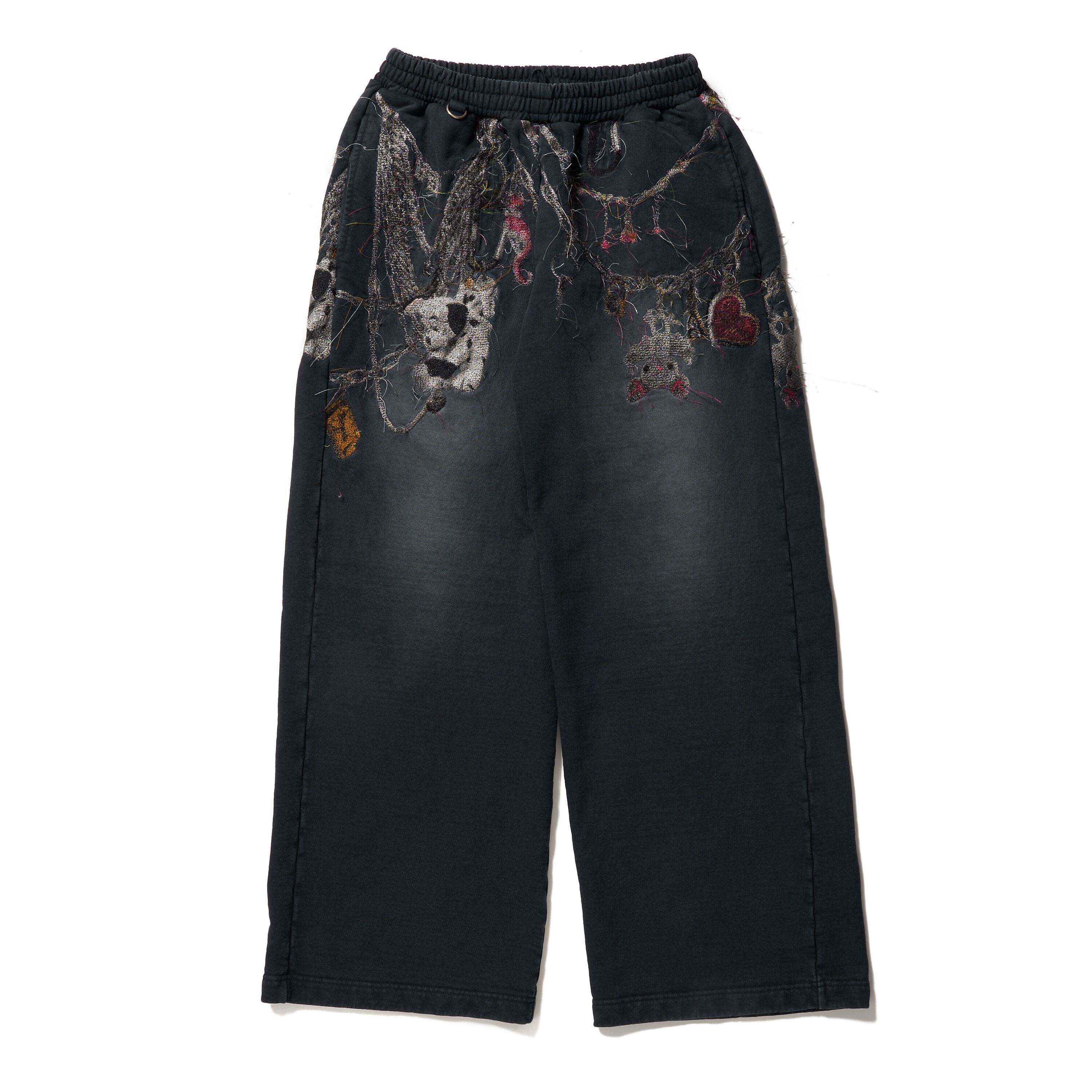 doublet 22AW BURNIG EMBROIDERY TROUSERS doublet | IAAAM ONLINE STORE