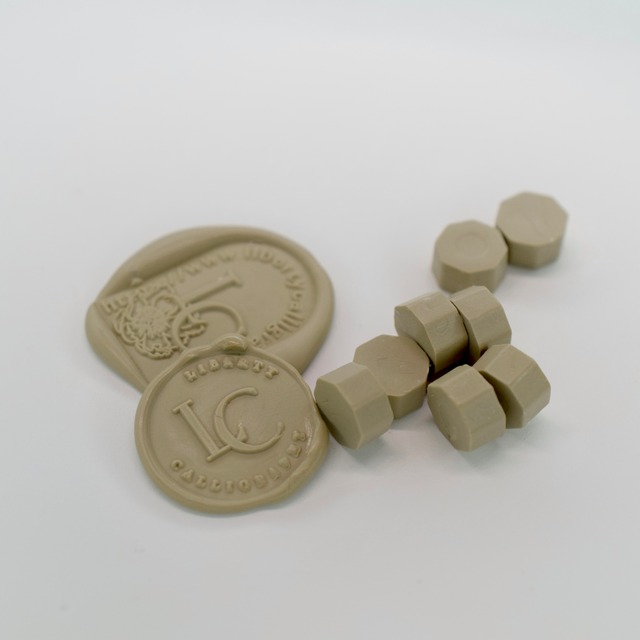 Sealing Wax Octagon matte series/13. 砂色 Suna-iro/シーリングワックス オクタゴンマットシリーズ gallery image 1