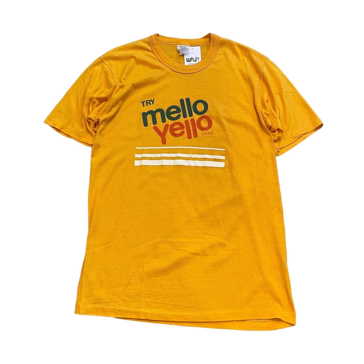 70s〜80s MELLO YELLO T-shirt | What’z up powered by BASE
