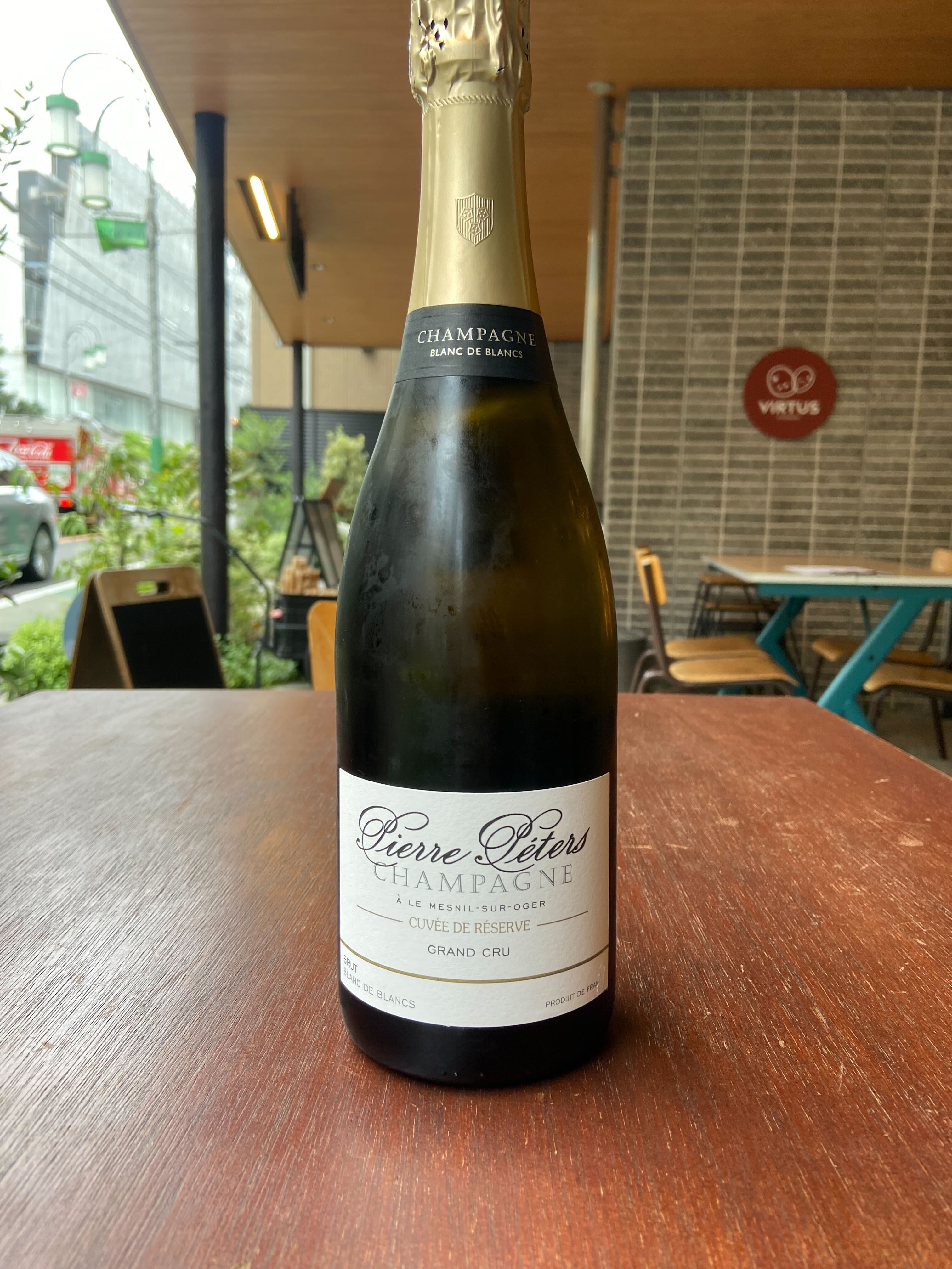 NV CUVEE DE RESERVE BRUT BLANC DE BLANCS GRAND CRU / PIERRE PETERS【フランス・シャンパーニュ】