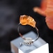 【007 Poppy Collection】 ファイアオパール 鉱物原石 14kgf / シルバー925 リング 指輪 天然石 アクセサリー (No.3149)