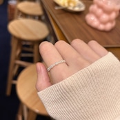 r021-2【桜田ひよりさんご着用】特別な日|silver925 オープンリング
