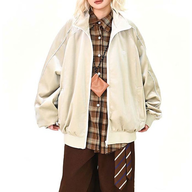 スポーティムードトラックジップアウター 2col   R01492