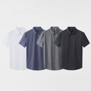 シンプルベーシック半袖シャツ　MT0210002