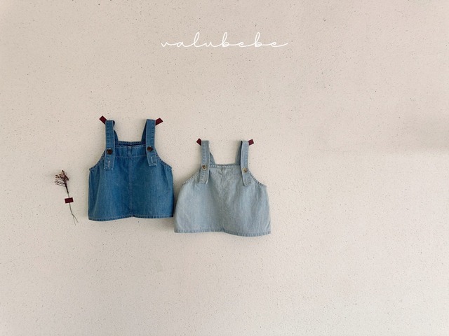 *即納* valubebe デニムベスト