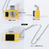 ＼SALE／◆カラーカメラ チェーンネックレス◆ kr-21011