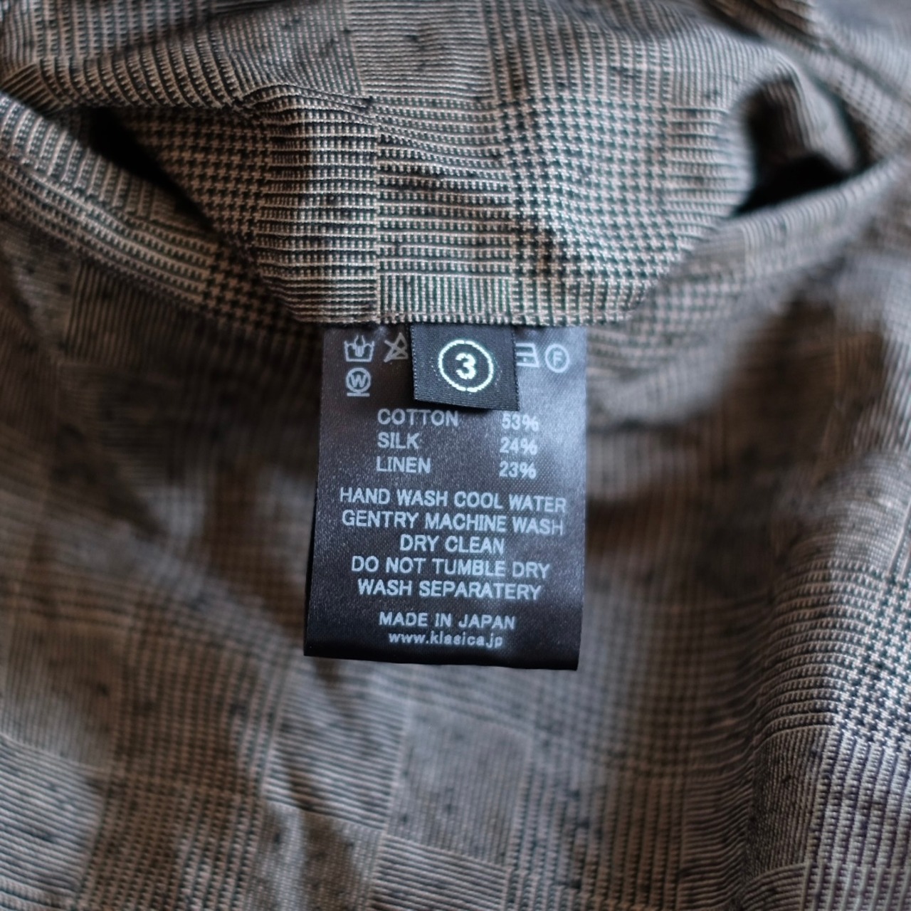 KLASICA GOSSE ORIGINAL GLEN CHECK | STRAYSHEEP ONLINE