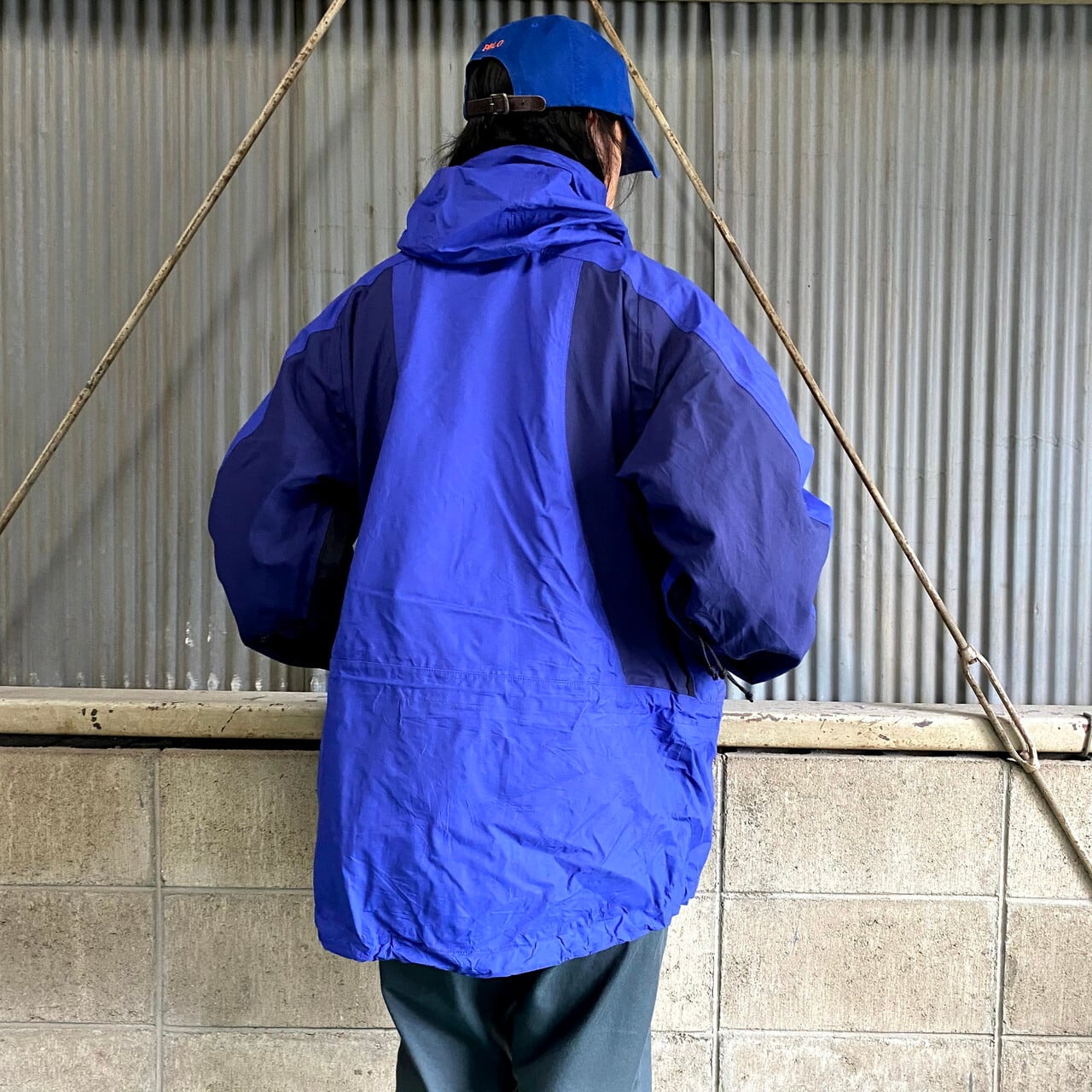 ナイロン100％カラー【希少品】99's Patagonia ストレッチ･トリオレ･ジャケット  M