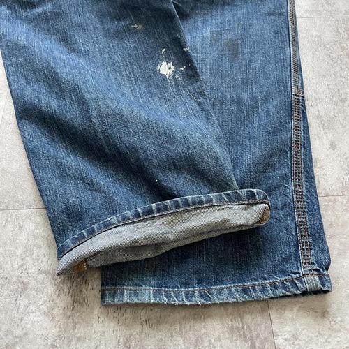 デニム ダブルニー Carhartt 104944 H45 38×30 詳細写真12