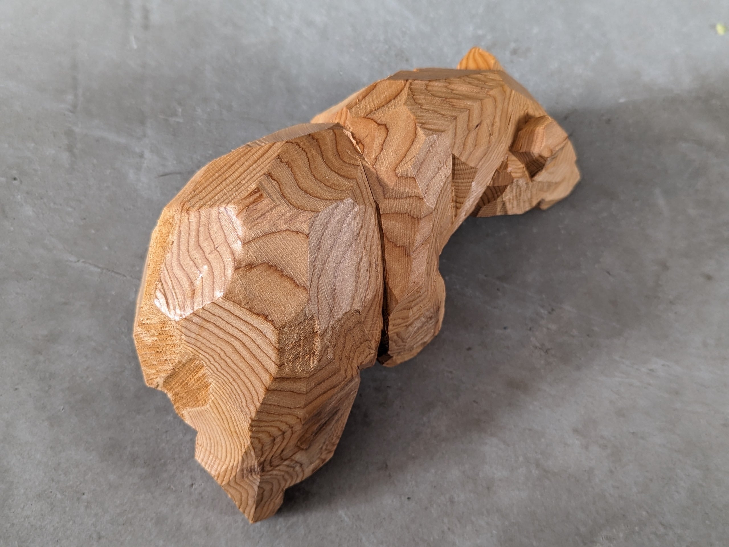 佐藤憲治 這い熊 ＃8「クンクンクン」 | 木彫りの熊 | inoya | Basic