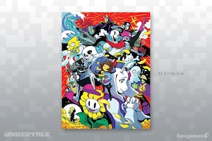 「UNDERTALE」 5周年記念ポスター by Fangamer