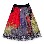 ETRO エトロ 総柄 フレア ロング スカート サイズ 42 /イタリー製/エトロジャパン