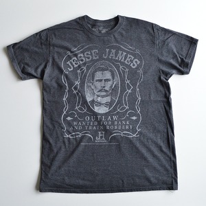 ヒストリーチャンネル ジェシージェームズTシャツ