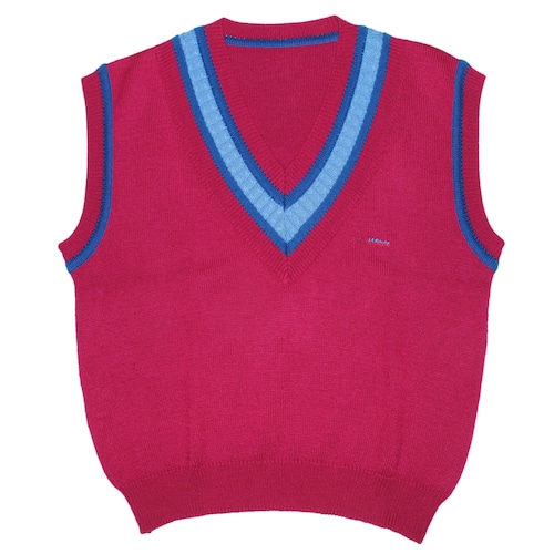 『BMW M-STYLE』80s knitted Vest