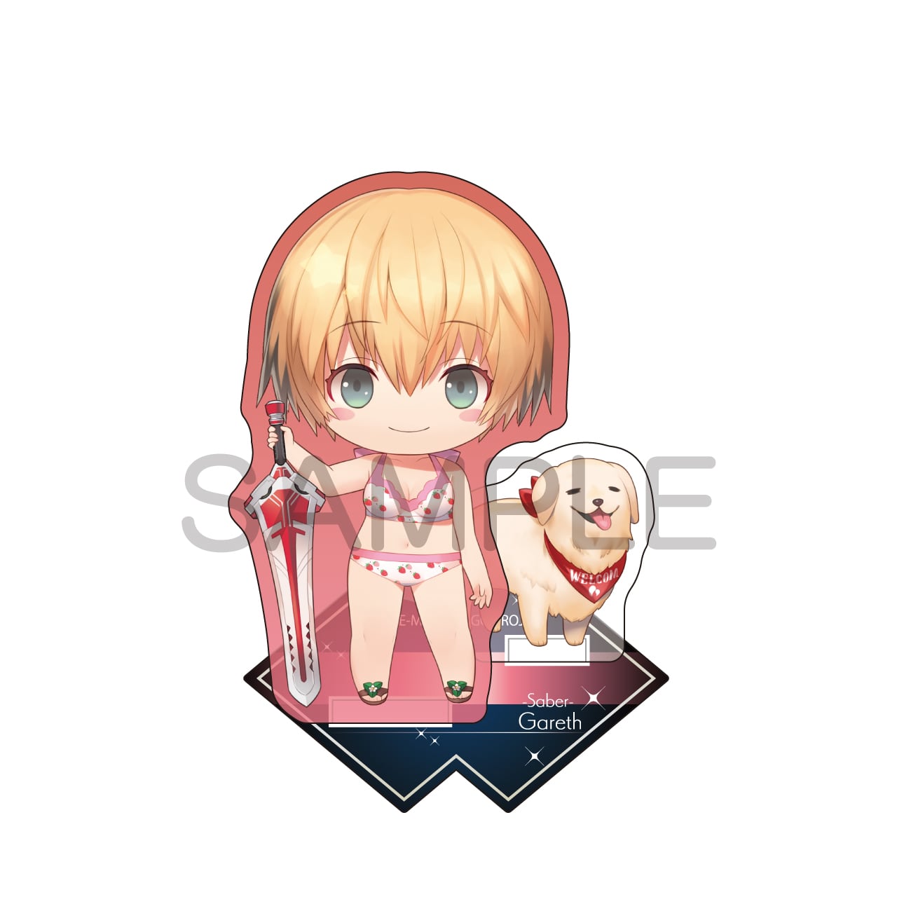 Fate/Grand Order きゃらとりあ アクリルスタンド セイバー/ガレス