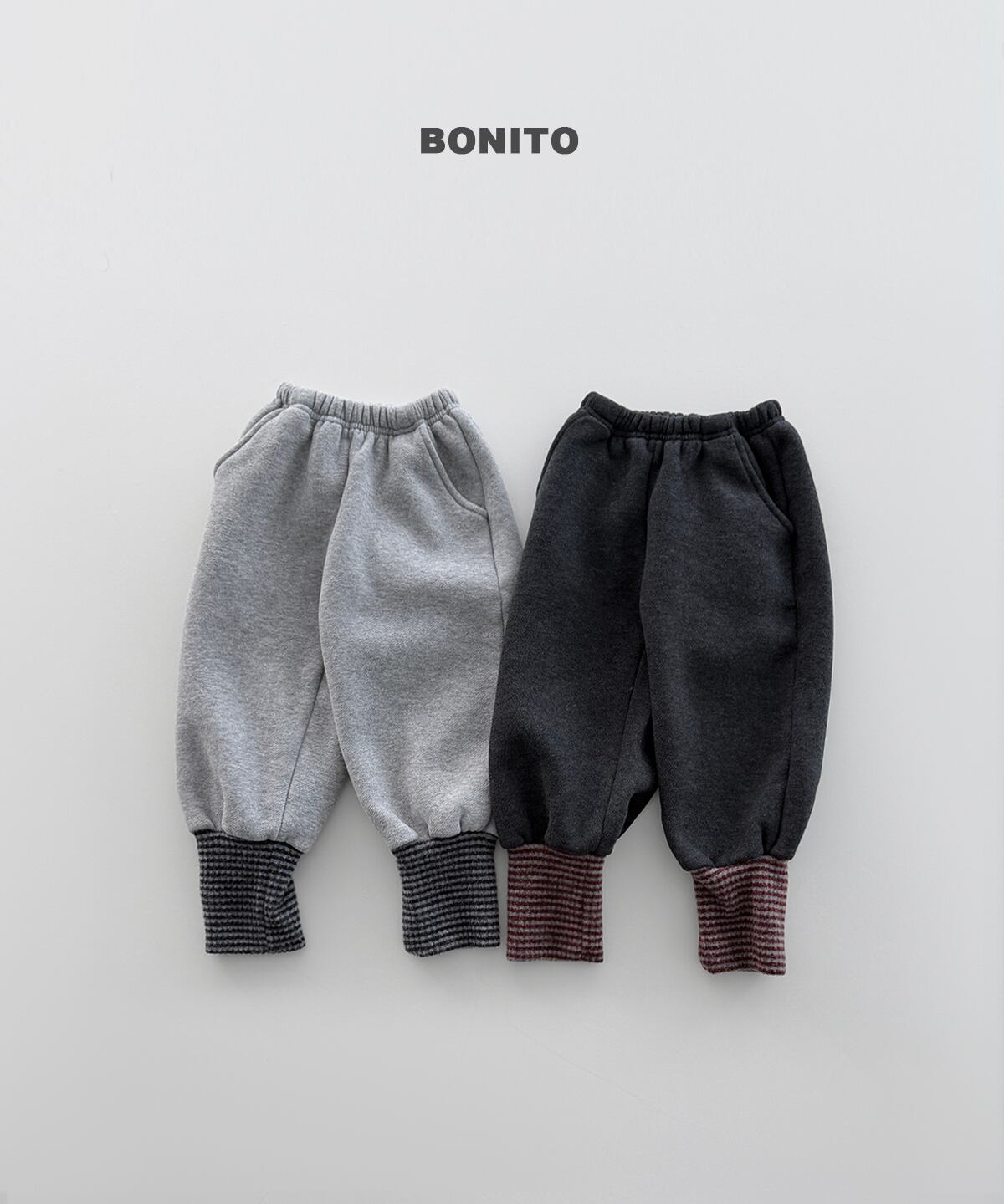 【Jr.size】warmer jogger pants【BONITO】※12月中旬発送予定