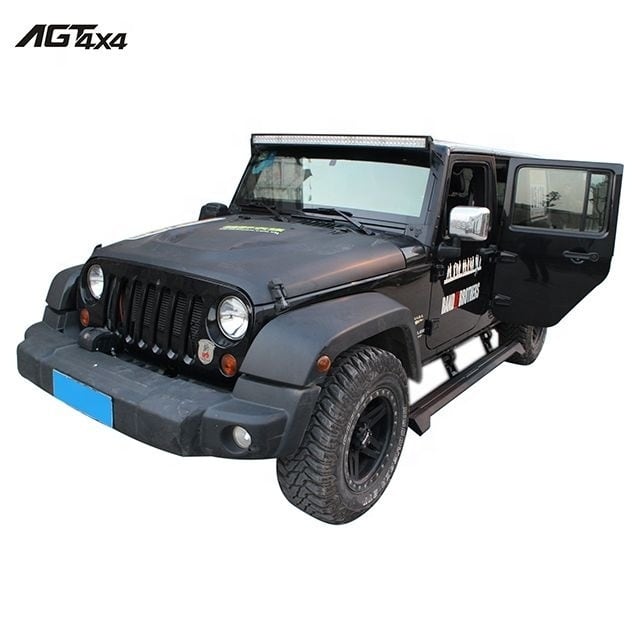 Jeep JKラングラー サイドステップ JEEP JK ラングラー用 サイドステップ スチール製 10th タイプ