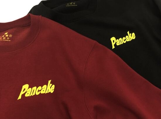 PNCK FLOCK PRINT CREW SWT. （ パンケーキ フロックプリント クルーネック スウェット ) / PANCAKE パンケーキ   CONTROLLER COMPANY OFFICIAL ONLINE STORE