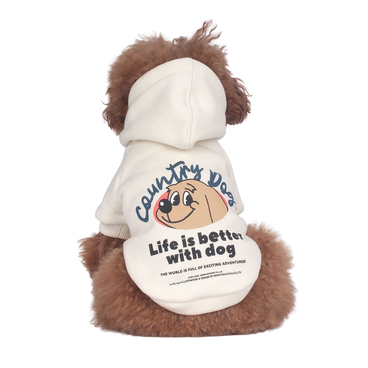 Country Dog Bio Hoody(Cream) / monchouchou