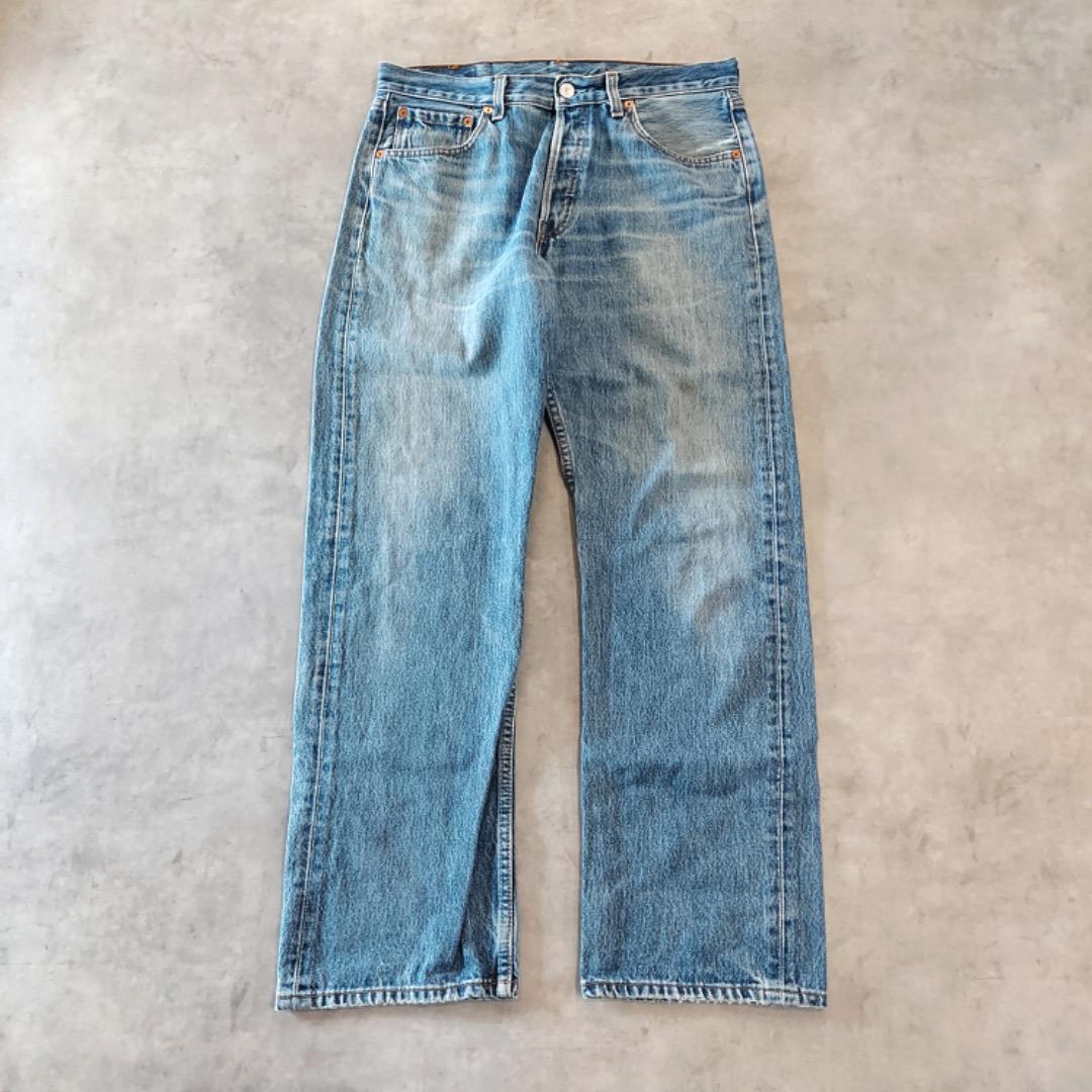 リーバイス501 Levis W33 デニム 青 00s 古着 15987