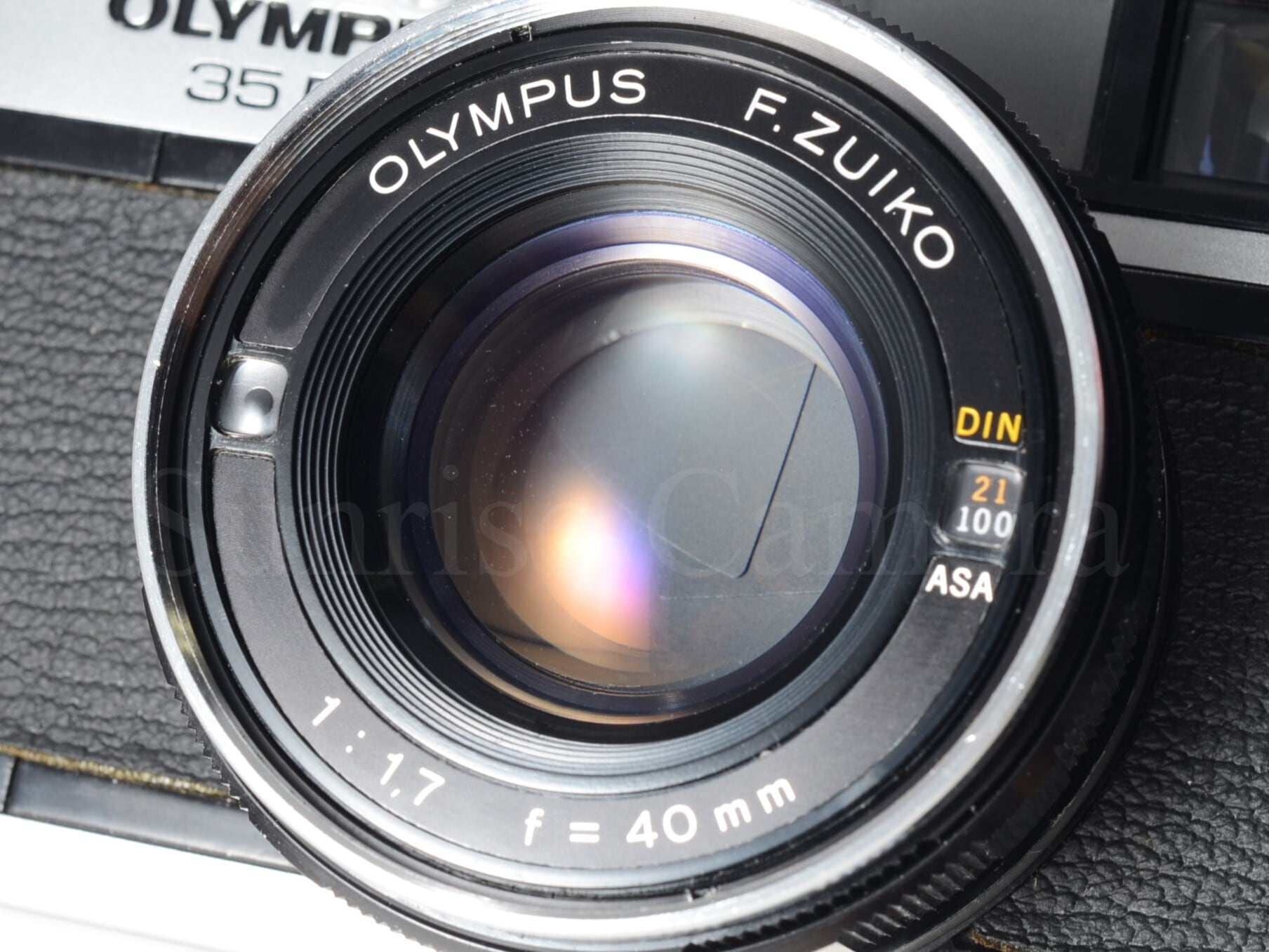 【極上完動品】オリンパス 35DC 未分解オリジナルF.ZUIKO 1:1.7 作例あり】OLYMPUS 35DC / F.Zuiko 40mm F1.7 後期型 整備済 ネガ
