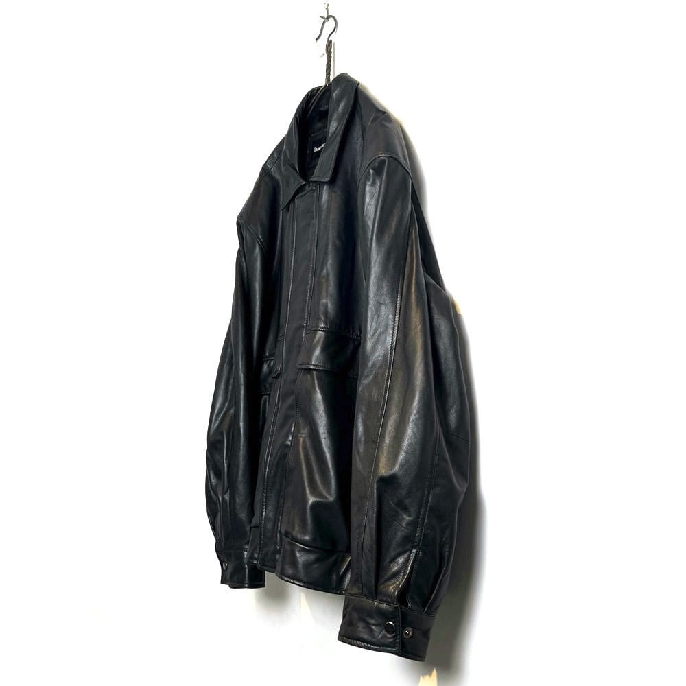 Dunne & Cole] Vintage Lamb Leather Jacket [1990s-] Vintage Lamb