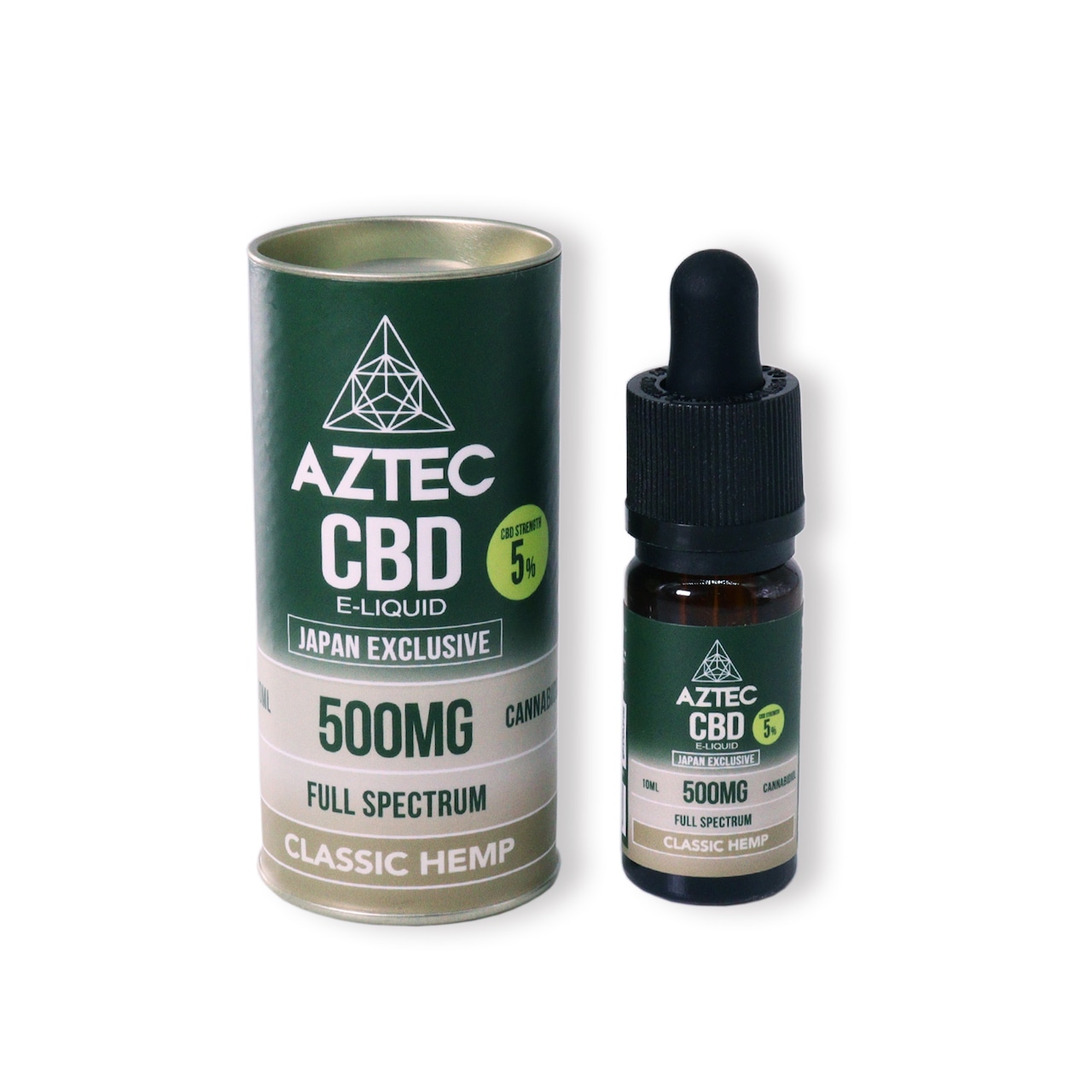 【FULL SPECTRUM】 CBD 5% CBD E-LIQUID 10ml 500mg〈CLASSIC HEMP〉