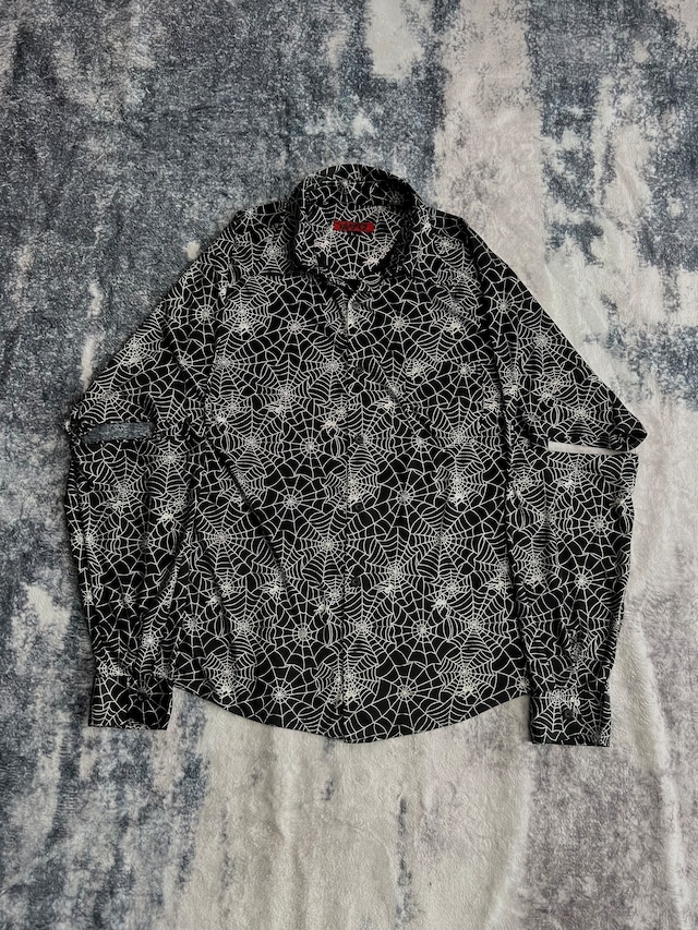 "ACID JAZZ MEN"アシッドジャズメン Spider Web Shirts