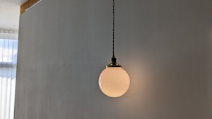 Vintage Small Ball Glass Hanging Lamp φ200mm