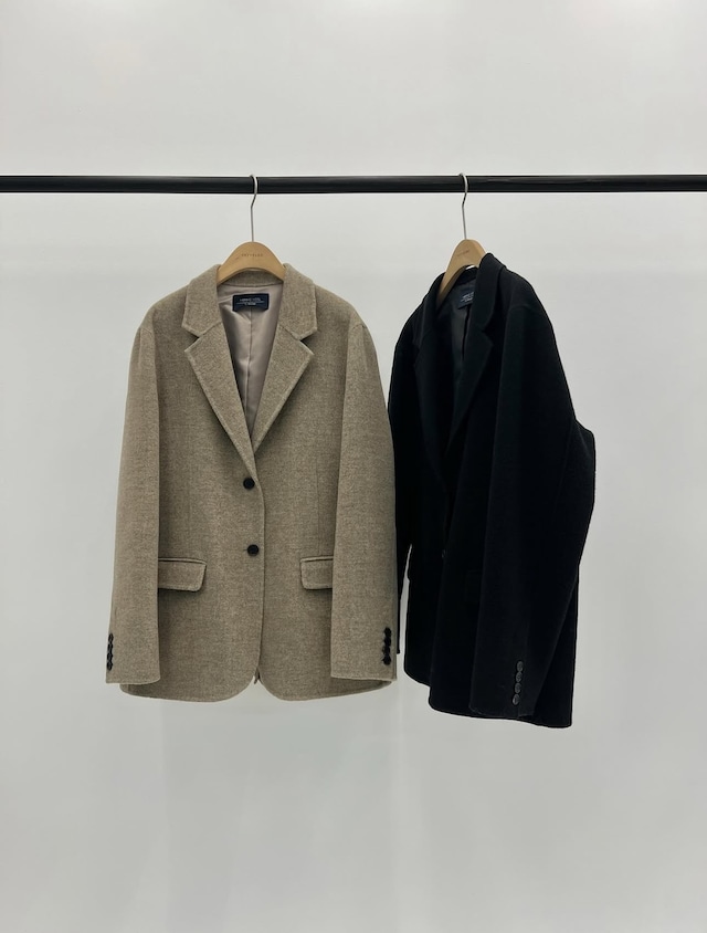 (予約) verveine / Adele merino wool 100% handmade coat 2color