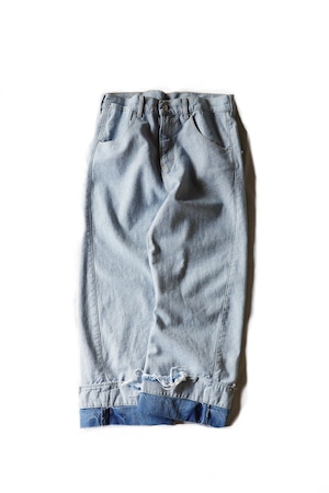 MARINA YEE【OVERSIZED DENIM TROUSERS -Blue/Stone-】