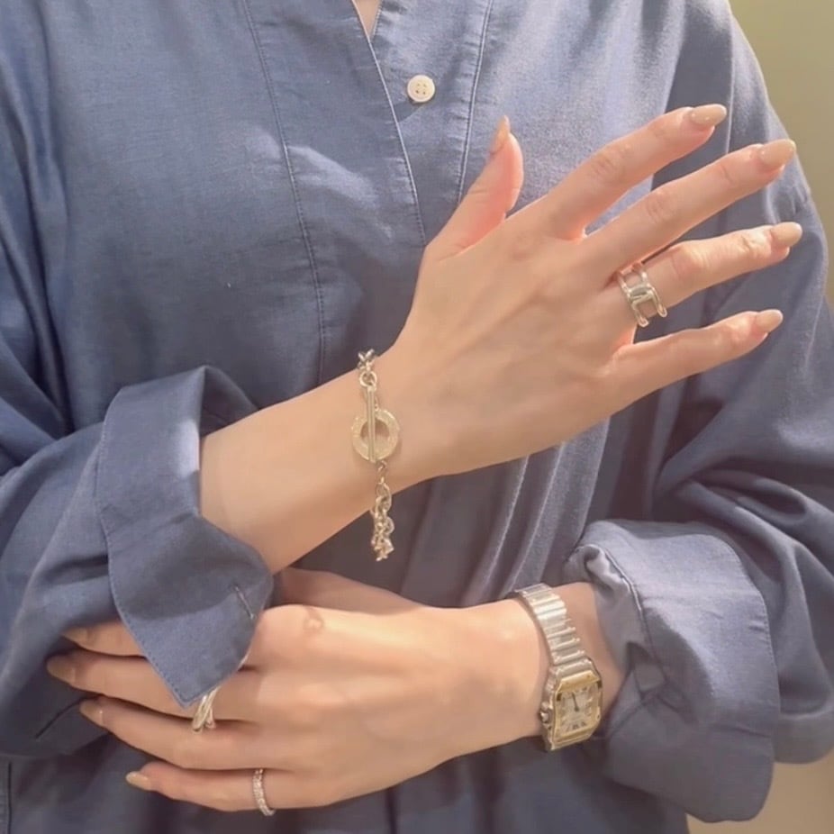 TIFFANY&CO】2445 TIFFANY&CO. NEW YORK ティファニー トグルブレス
