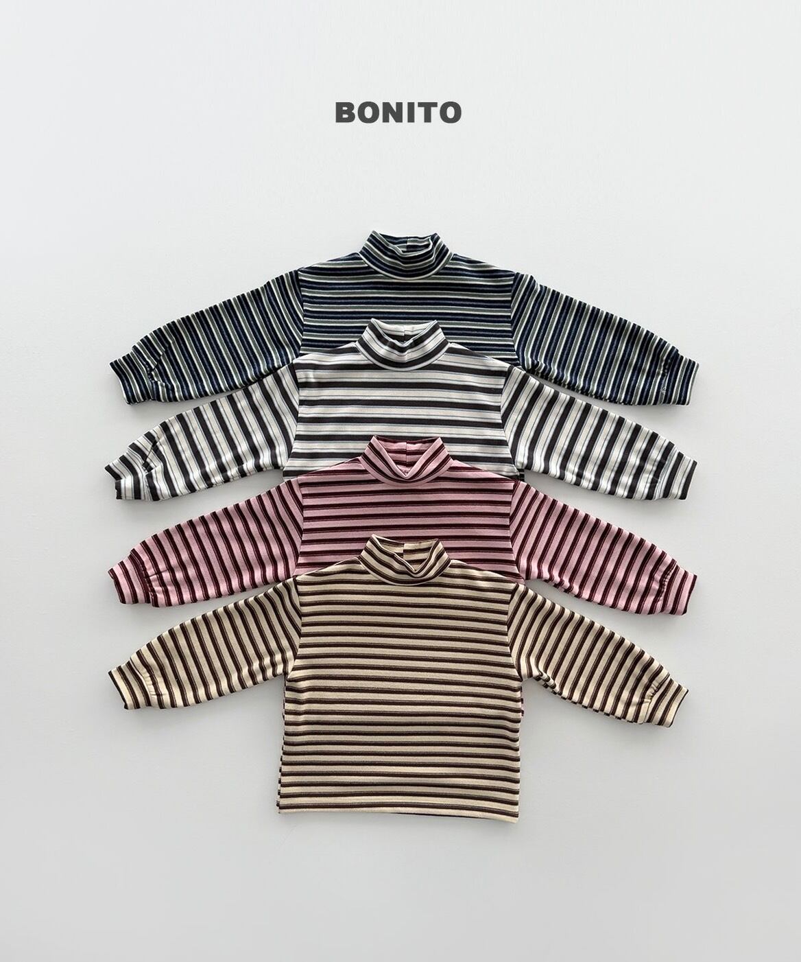 【予約/送料無料】BONITO / レトロルーズタートルネック