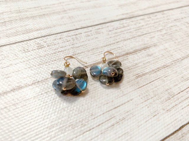 p_35 ラブラドライト（ピアス・イヤリング）