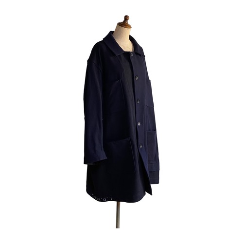 Melton oversized coat