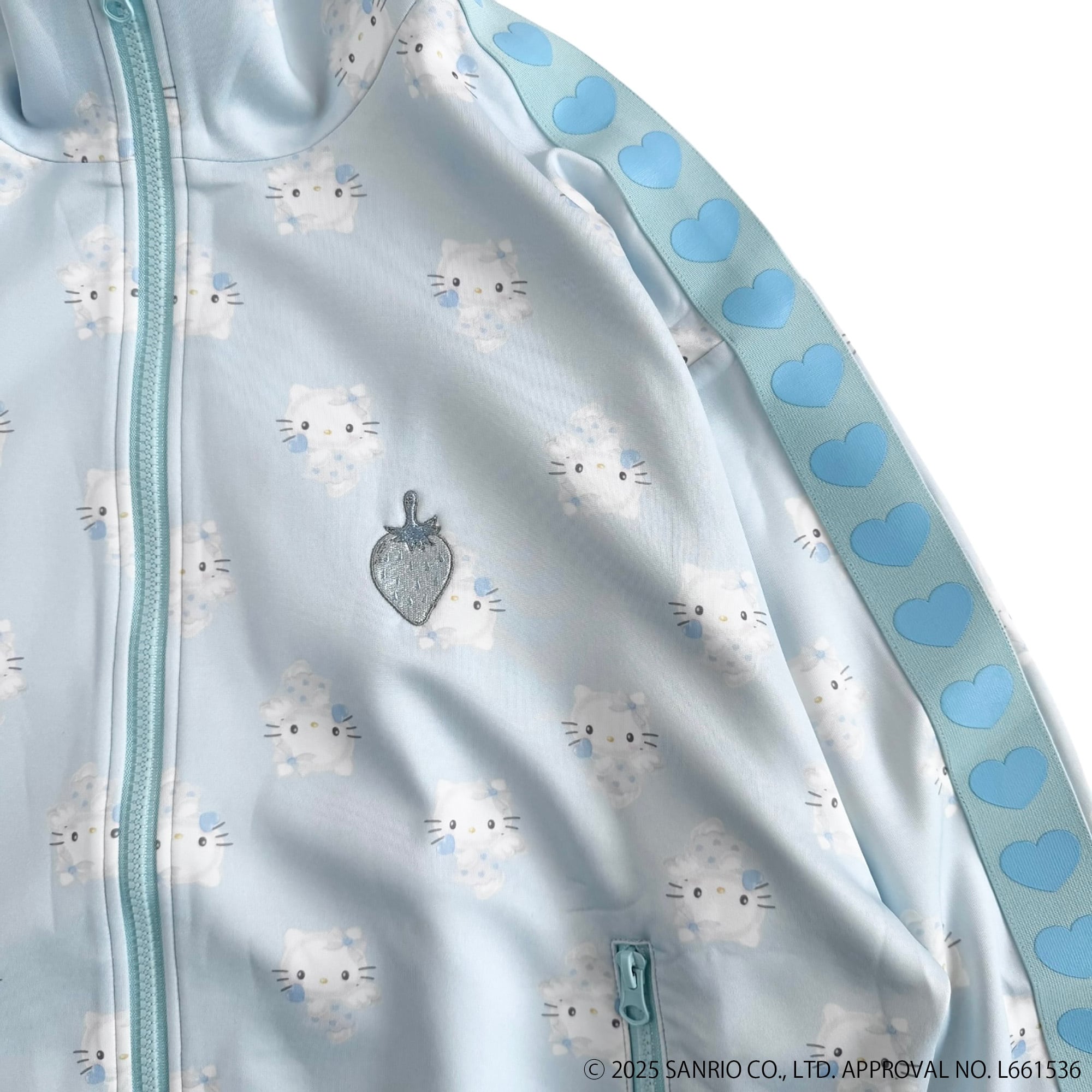 ハローキティ(エンジェル) ブルー トラックジャケット