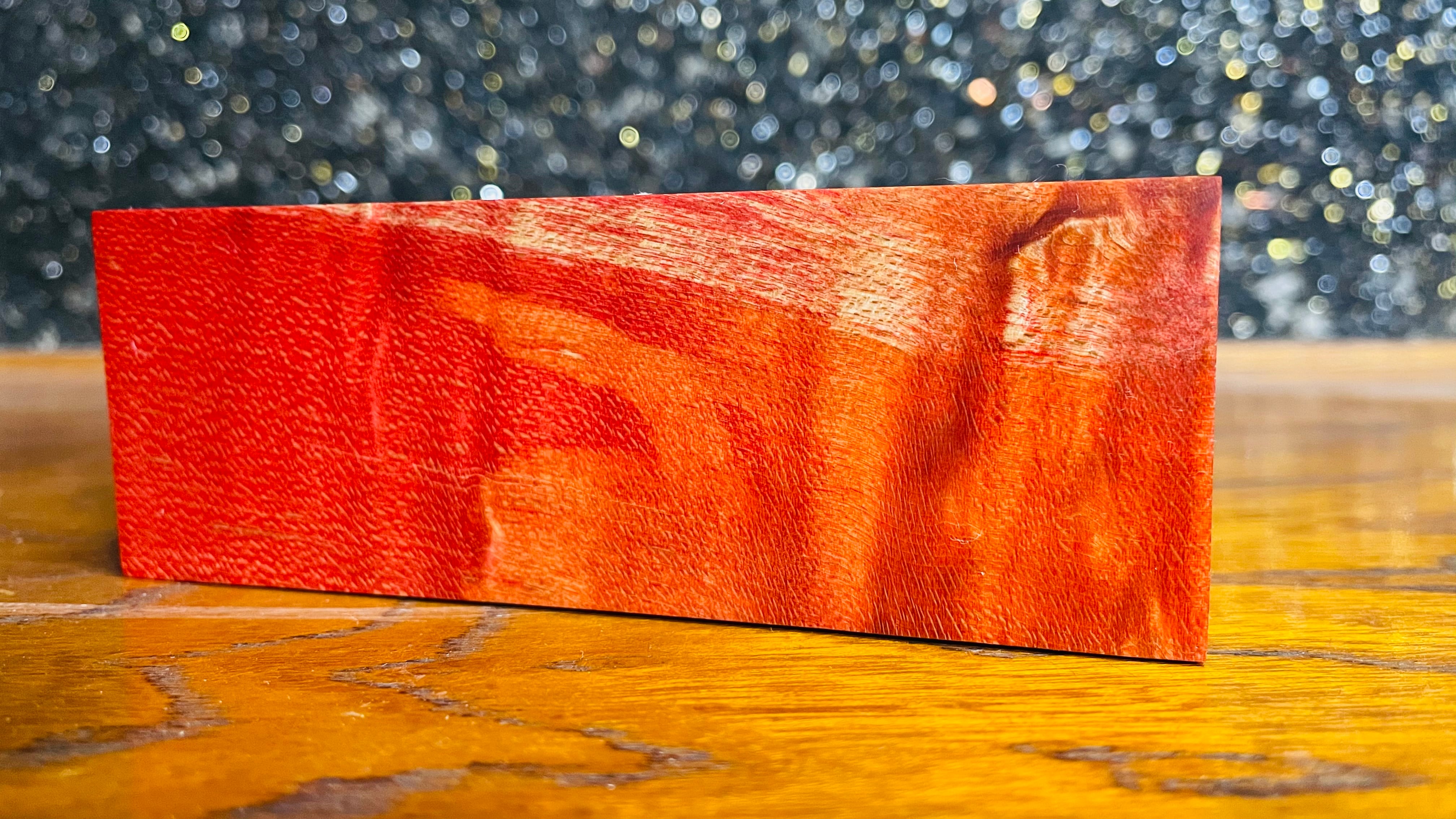 スタビライズドウッド レッド×オレンジ | Product of HARU