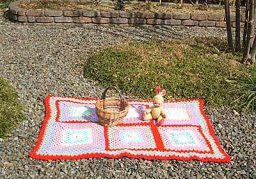 english vintage baby crochet0220  イギリス　ヴィンテージ　ベビークロッシュ　アフガン